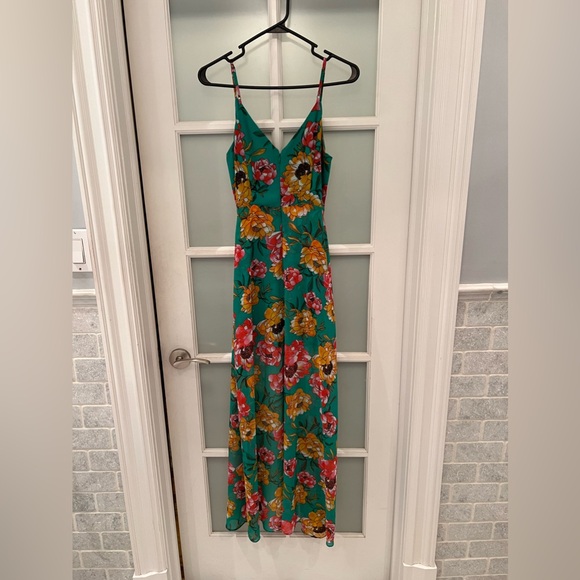 Guess Tropical print  high/low Romper - Picture 4 of 7